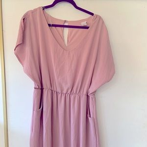 Pink Blush Dress 1X
